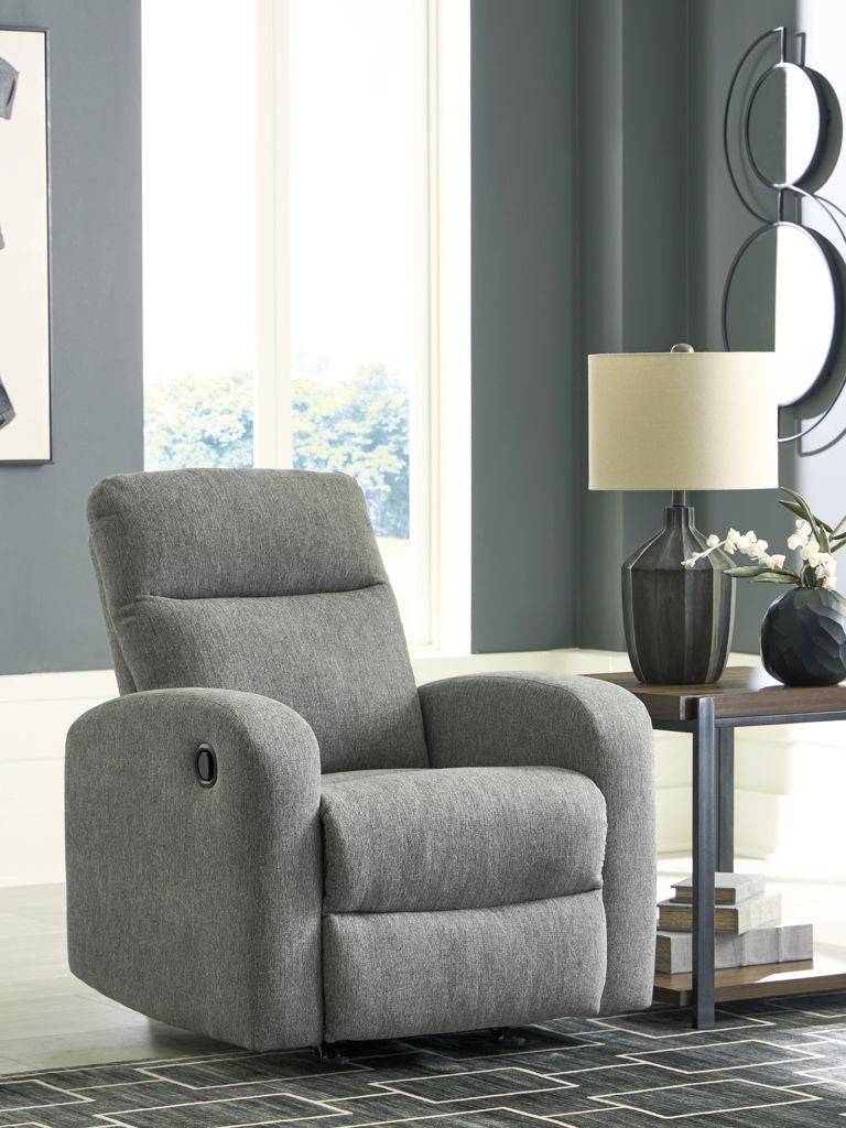 Gauntlet - Rocker Recliner - Sterling