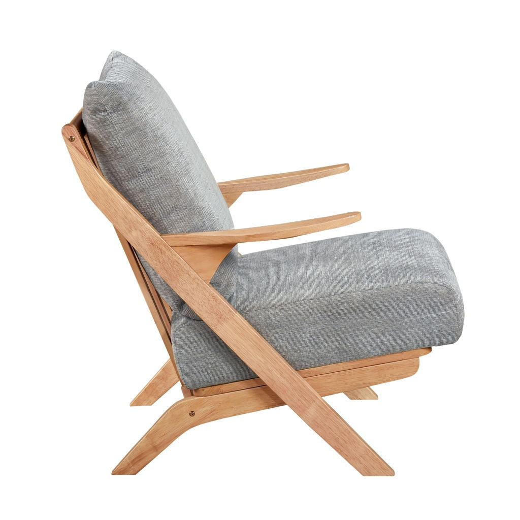 Lennox - Accent Chair - Light Brown Frame