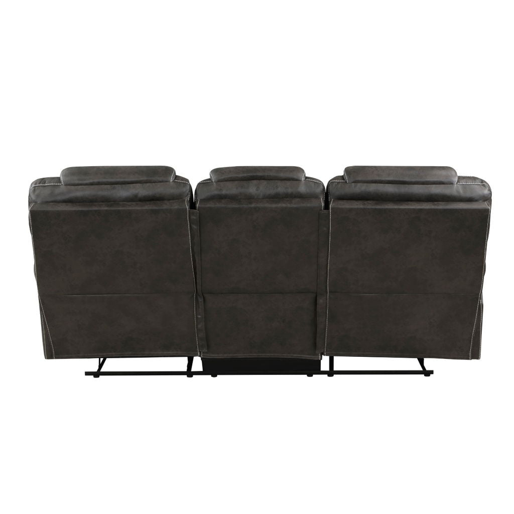 Gainesville - Double Reclining Sofa - Chocolate