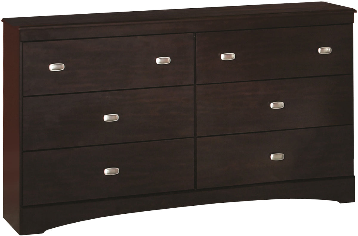 Xerces Merlot Dresser & Mirror