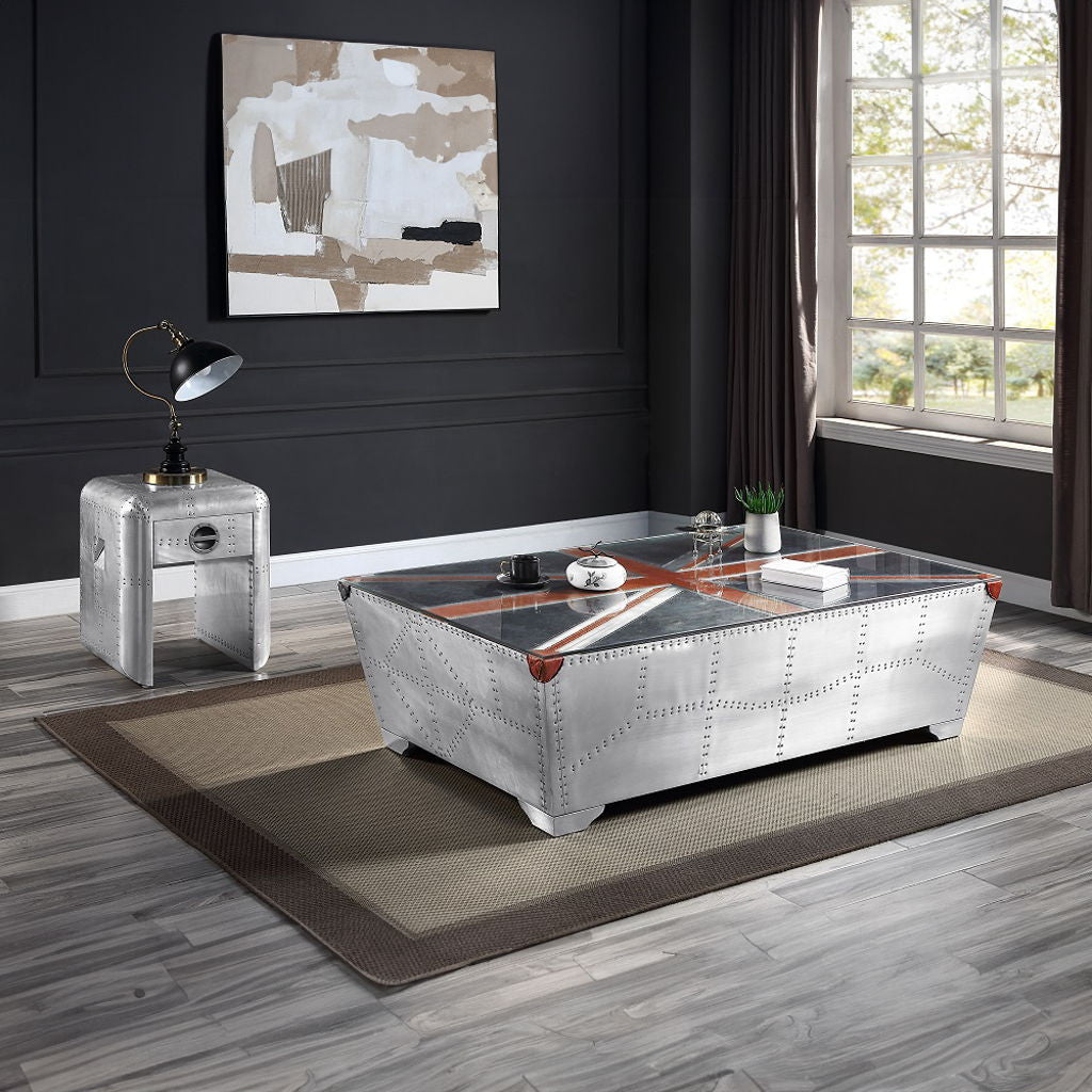 Brancaster - Coffee Table - Aluminum