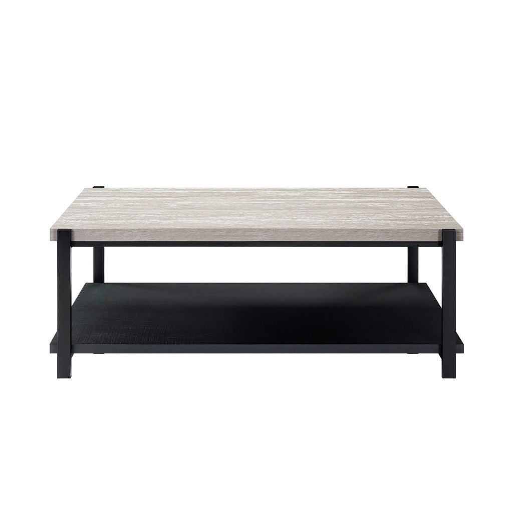 Linea - 3 Piece Occasional Set (1 Coffee & 2 End Tables) - Light Gray