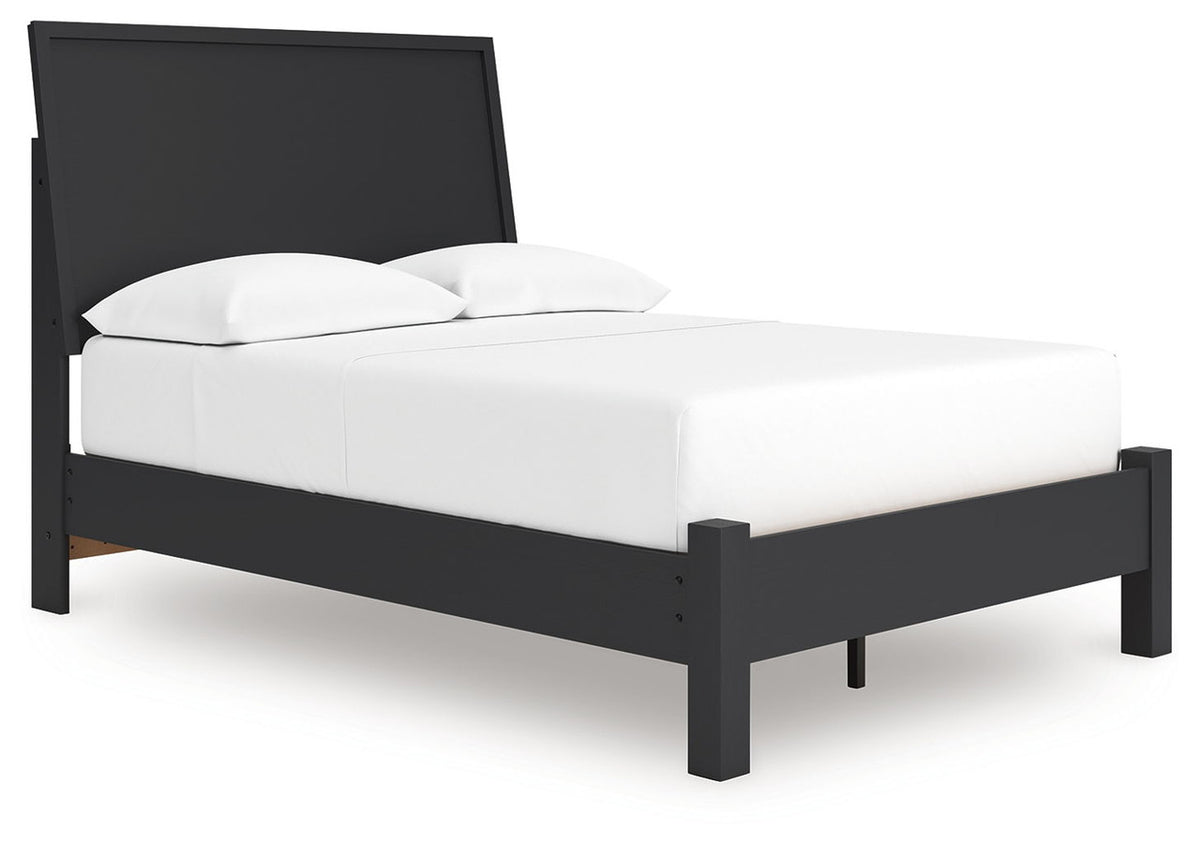 Danziar - Panel Bed With Low Footboard
