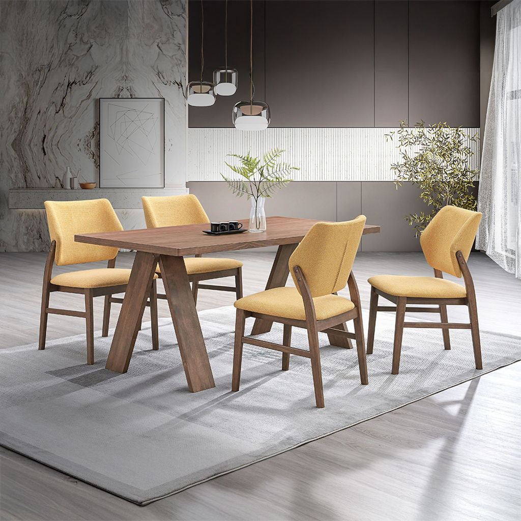 Sarha - Dining Table - Walnut