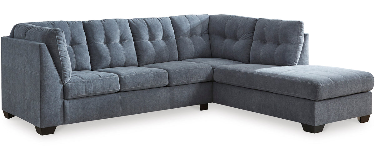 NANDRI Blue 115" x 91" Sectional