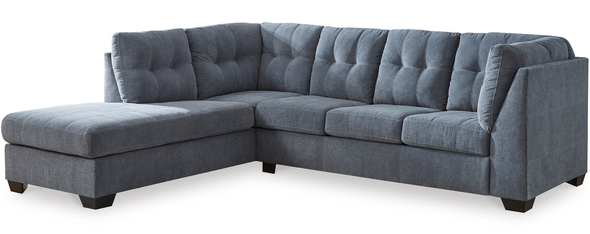 NANDRI Blue 115" x 91" Sectional