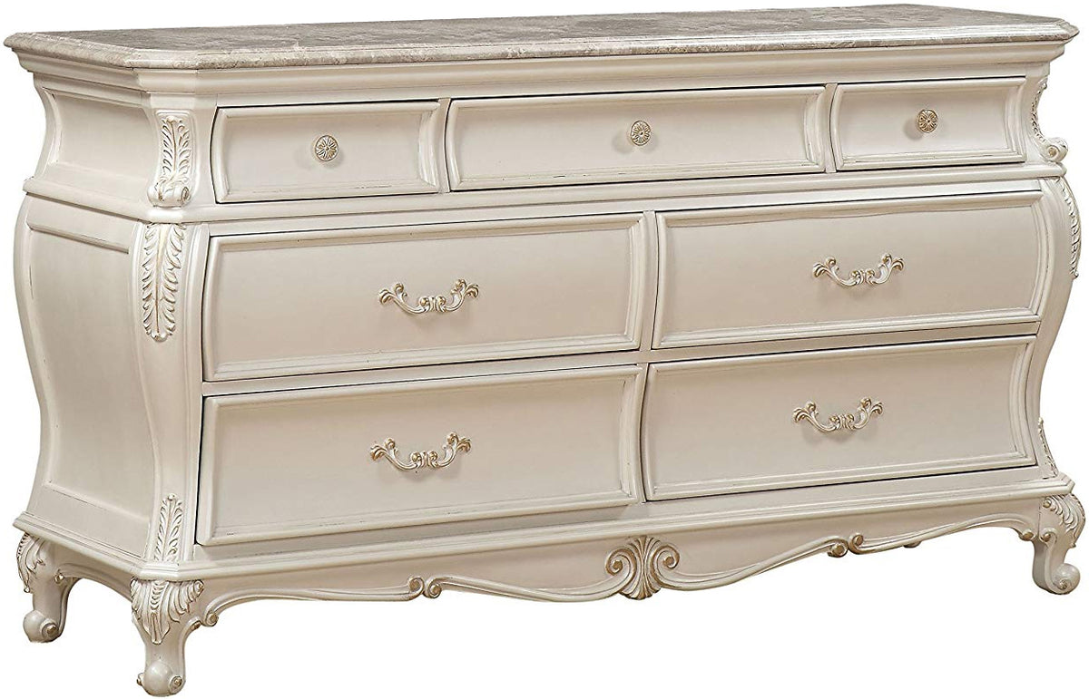 Antoinette Pearl Dresser & Mirror