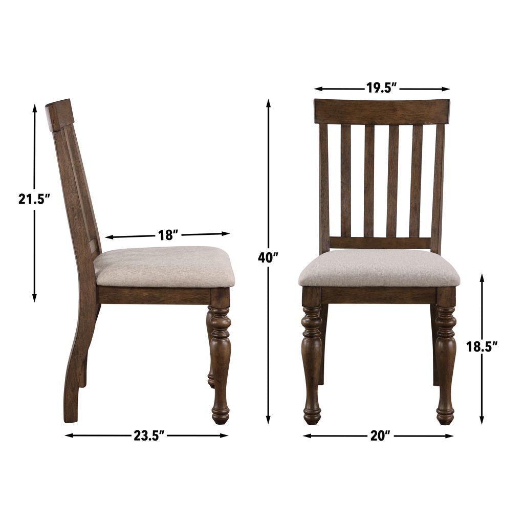 Joanna - Side Chair - Brown