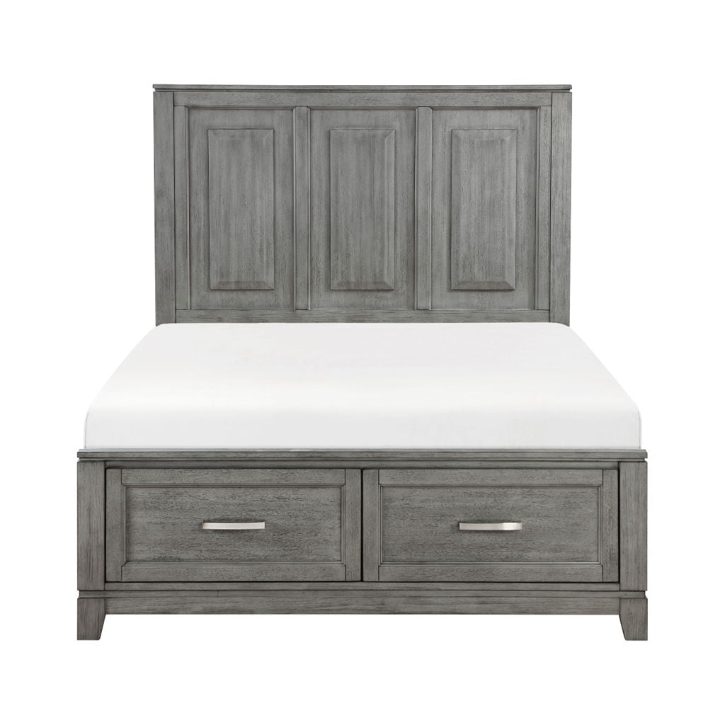 Garretson - Platform Bed With Footboard Storage