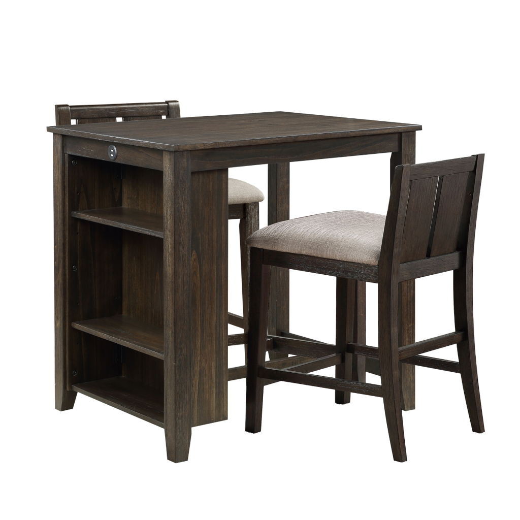 Daye - 3 Piece Counter Height Set