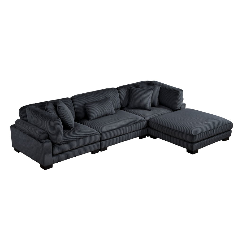 Traverse - Sectional With Ottoman