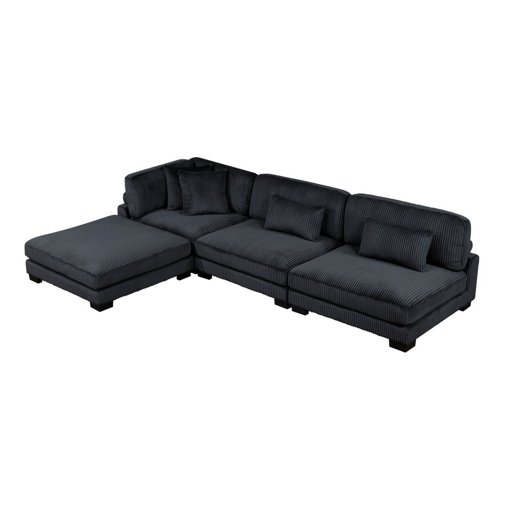 Traverse - Sectional With Ottoman