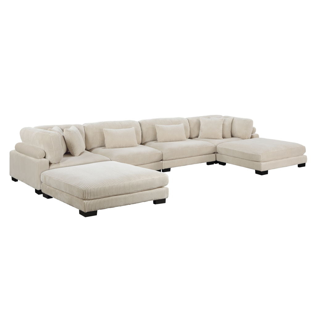 Traverse - Sectional With Ottoman