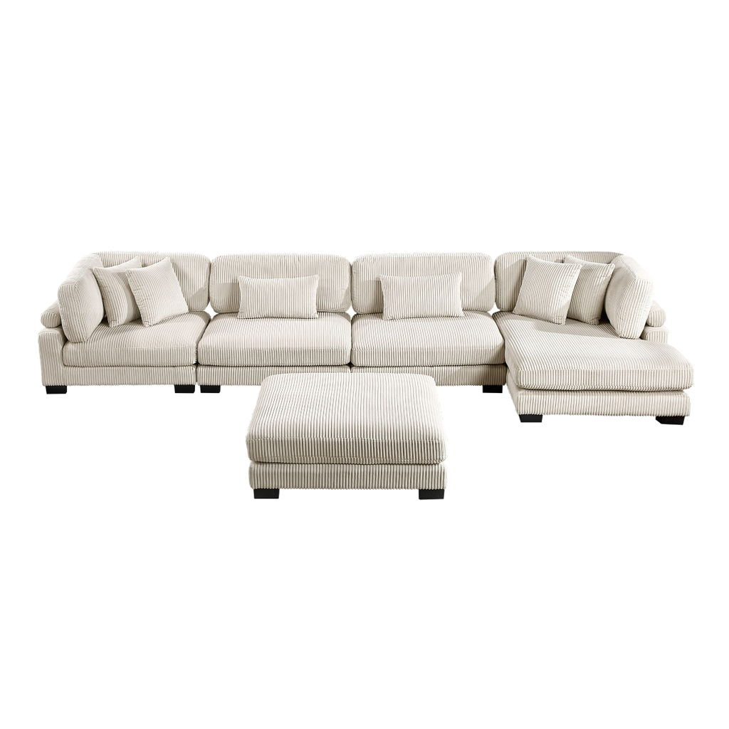 Traverse - Sectional With Ottoman