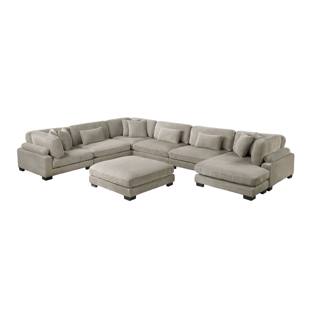 Traverse - Sectional With Ottoman