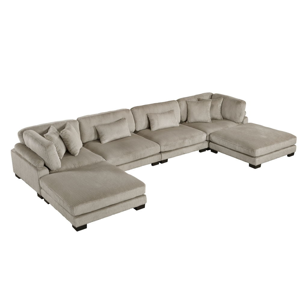 Traverse - Sectional With Ottoman