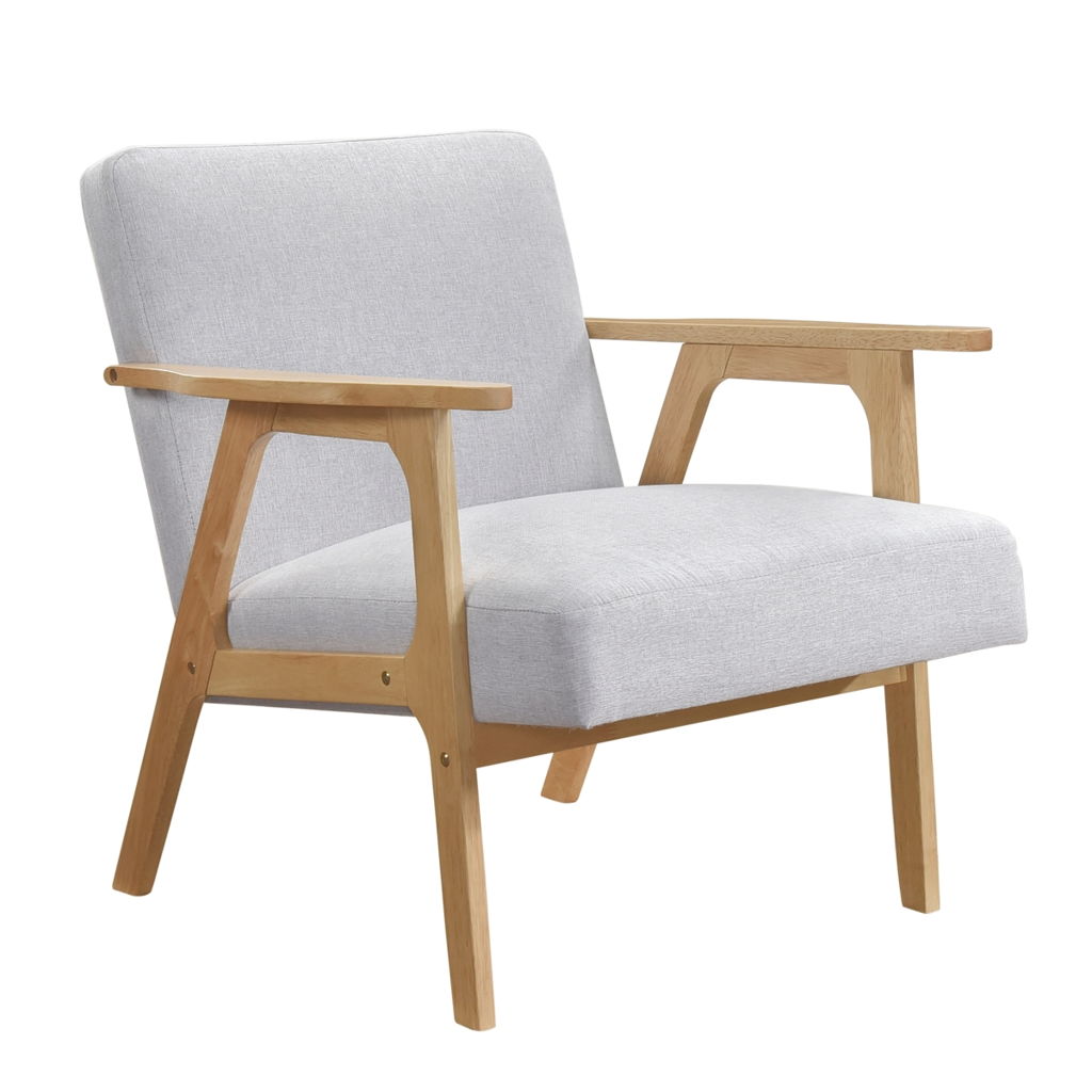 Omara - Accent Chair Light Brown Base