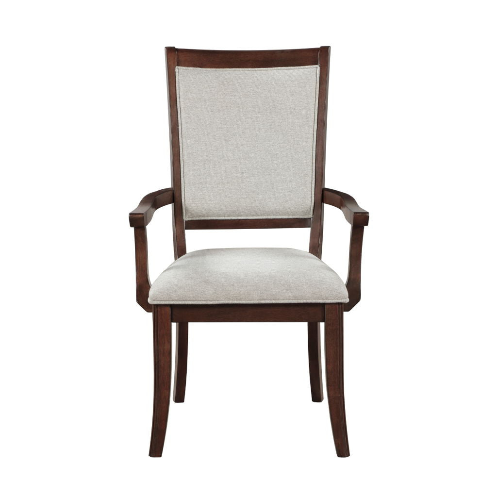Claymont - Arm Chair (Set of 2) - Dark Brown