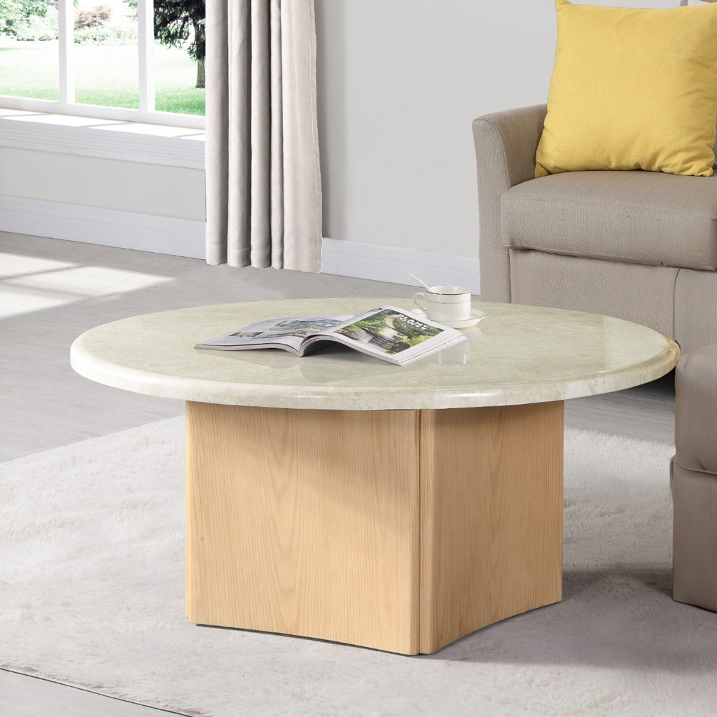Qwin - Table With Marble Top