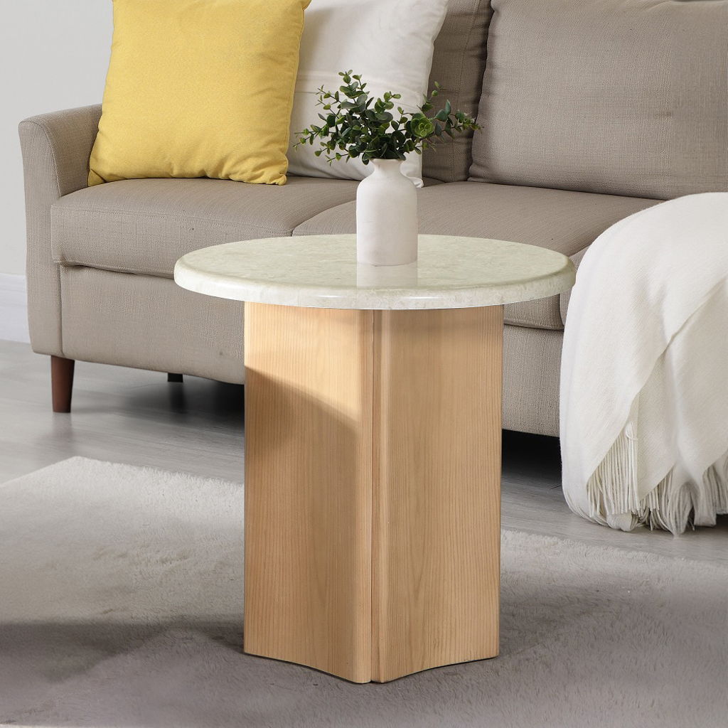 Qwin - Table With Marble Top