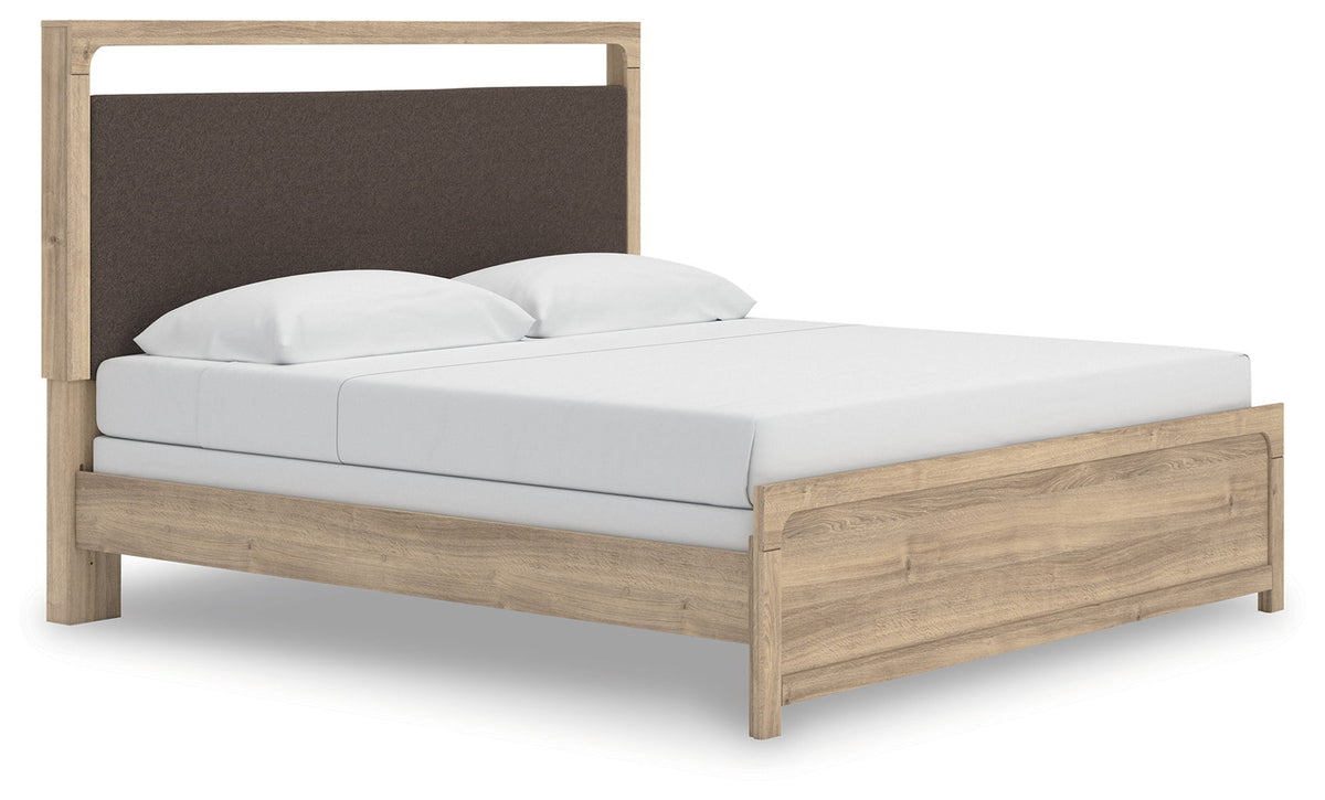 Kinlanni - Upholstered Panel Bed
