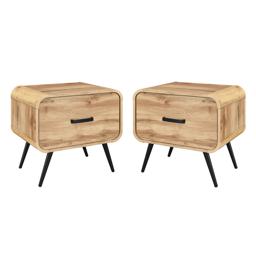 Rowan - One Drawer End Table/Bedside Table