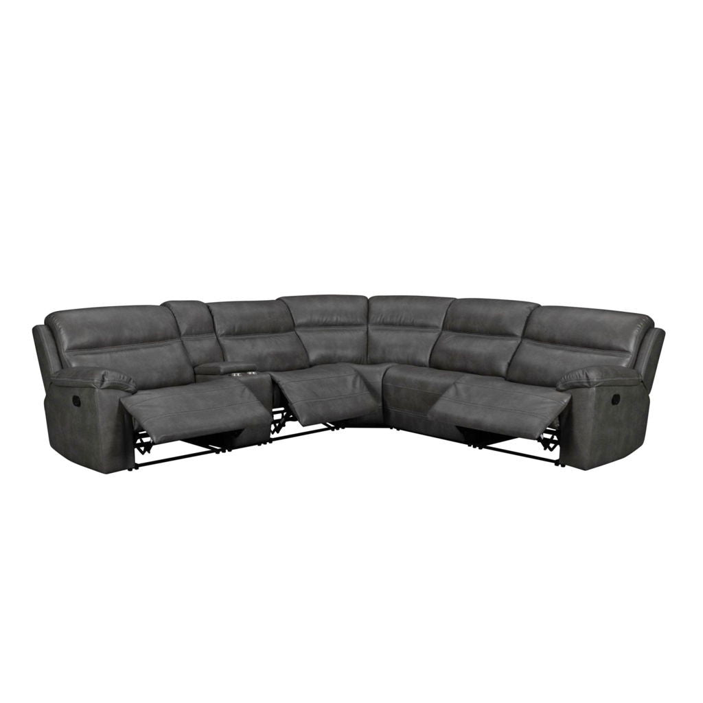 Camaro - 6 Piece Sectional - Nugget Gray
