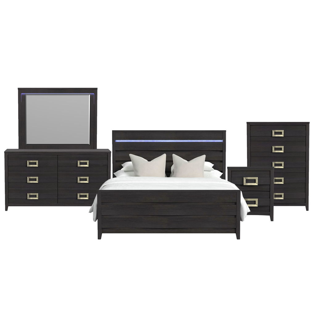 Tobias - Bedroom Set With LED