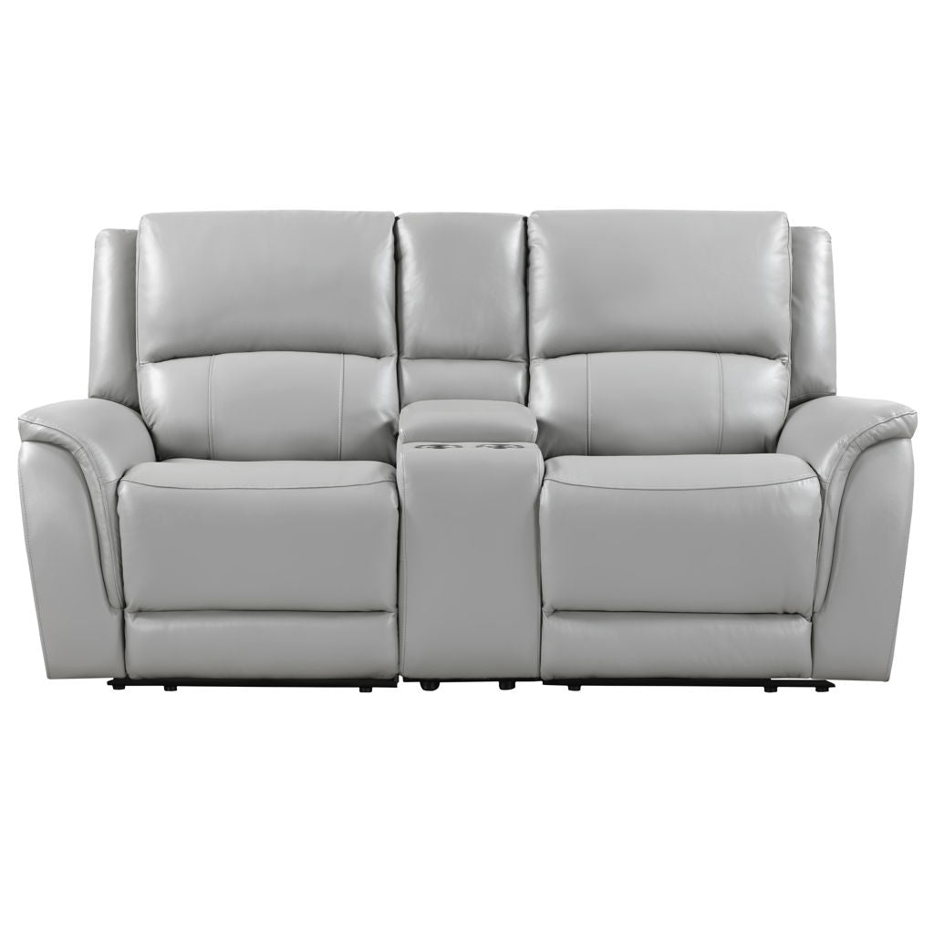 Alexandria - Power Reclining Console Loveseat