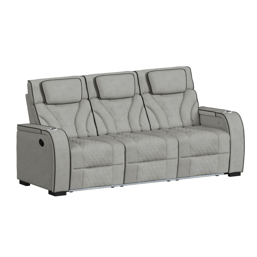 Blitz - Motion Sofa With DDT, Reading Light, Wireless Charger And LED