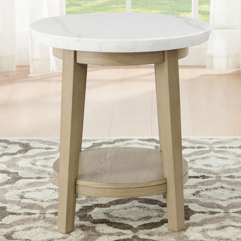 Vida - Marble Top Round Table