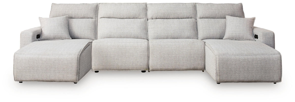 Modmax II - Reclining Sectional - Stone