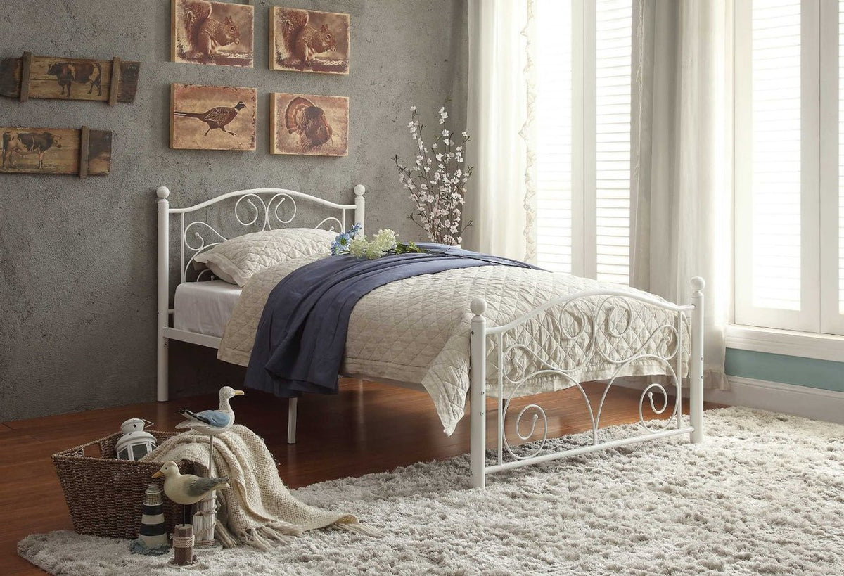 Brileigh Twin Metal Platform Bed