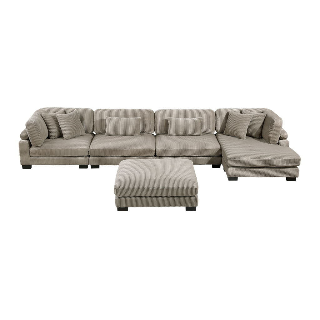 Traverse - Sectional With Ottoman