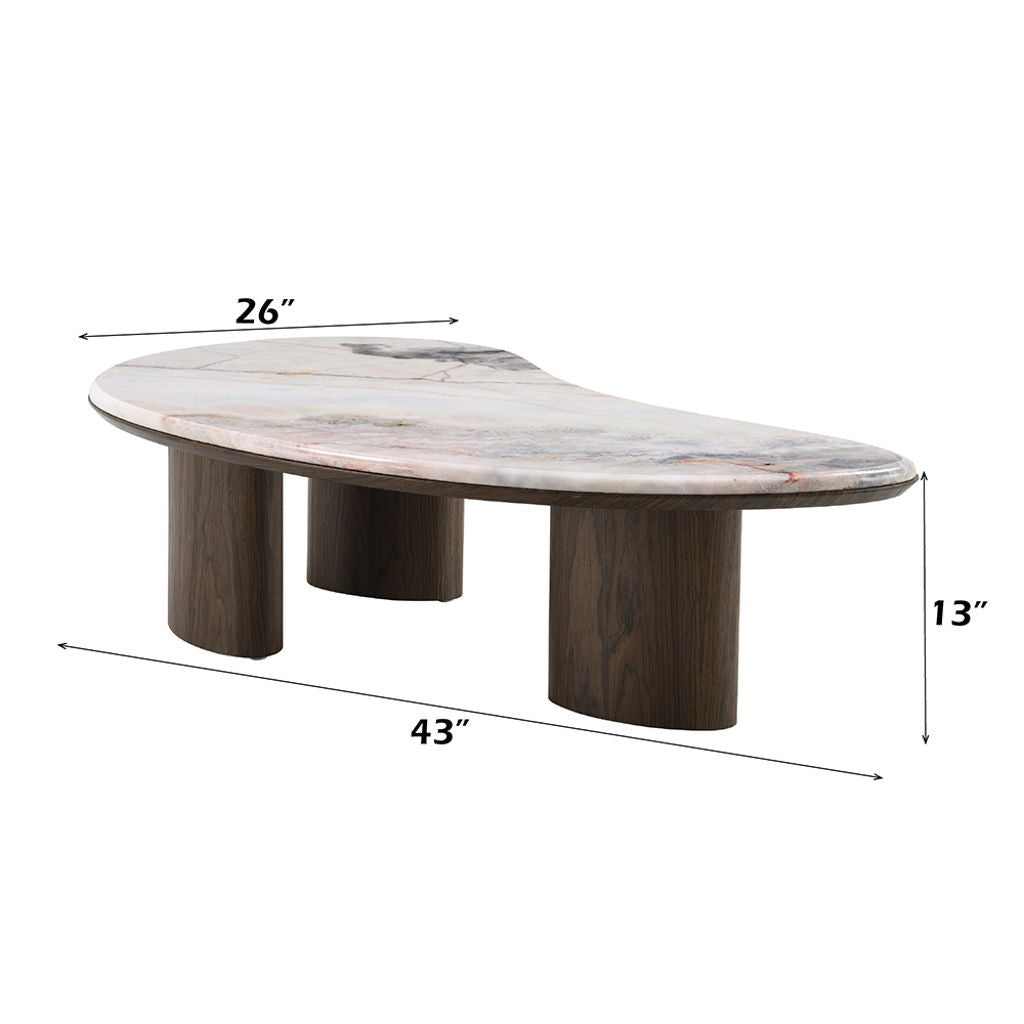 Hanale - Table With Marble Top