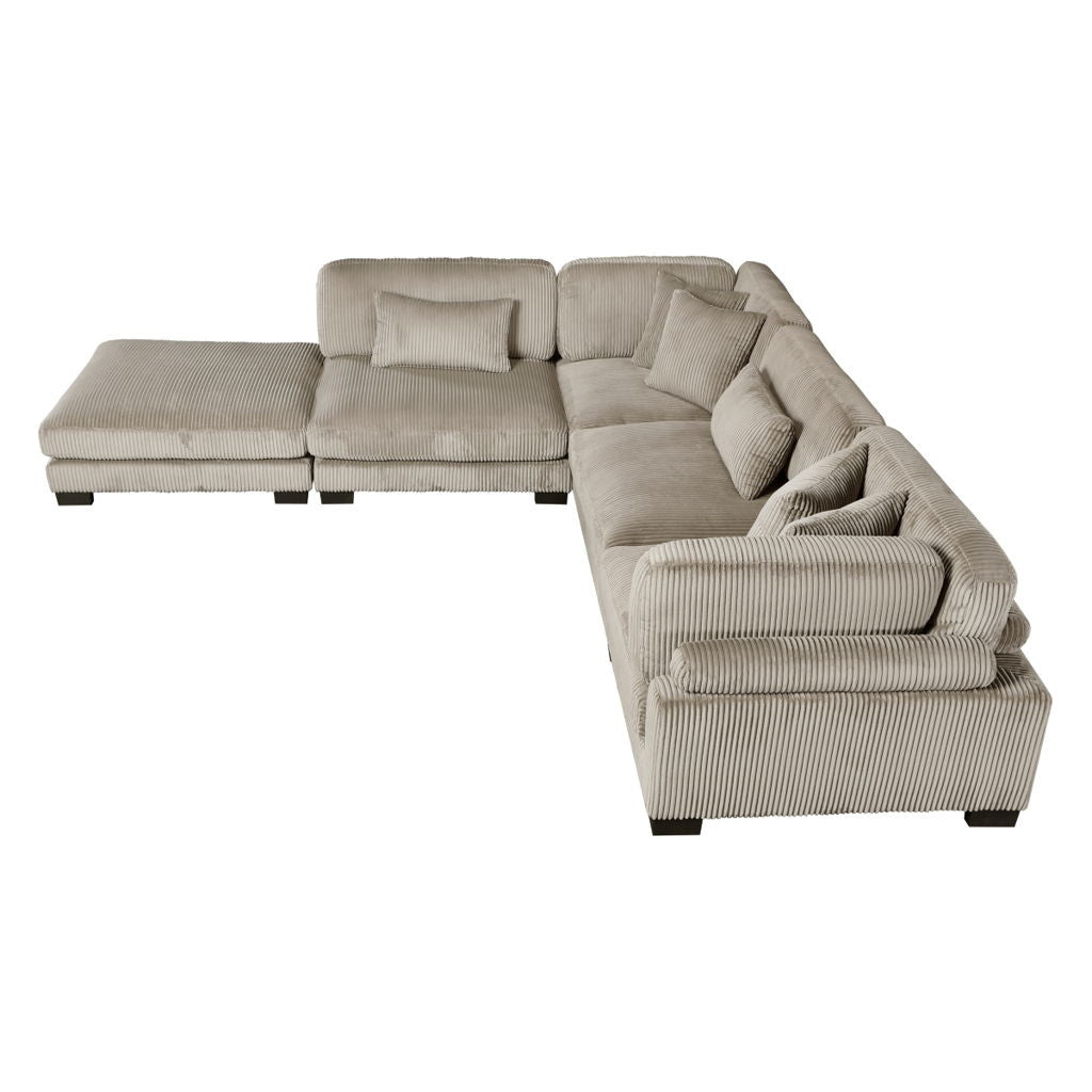 Traverse - Sectional With Ottoman
