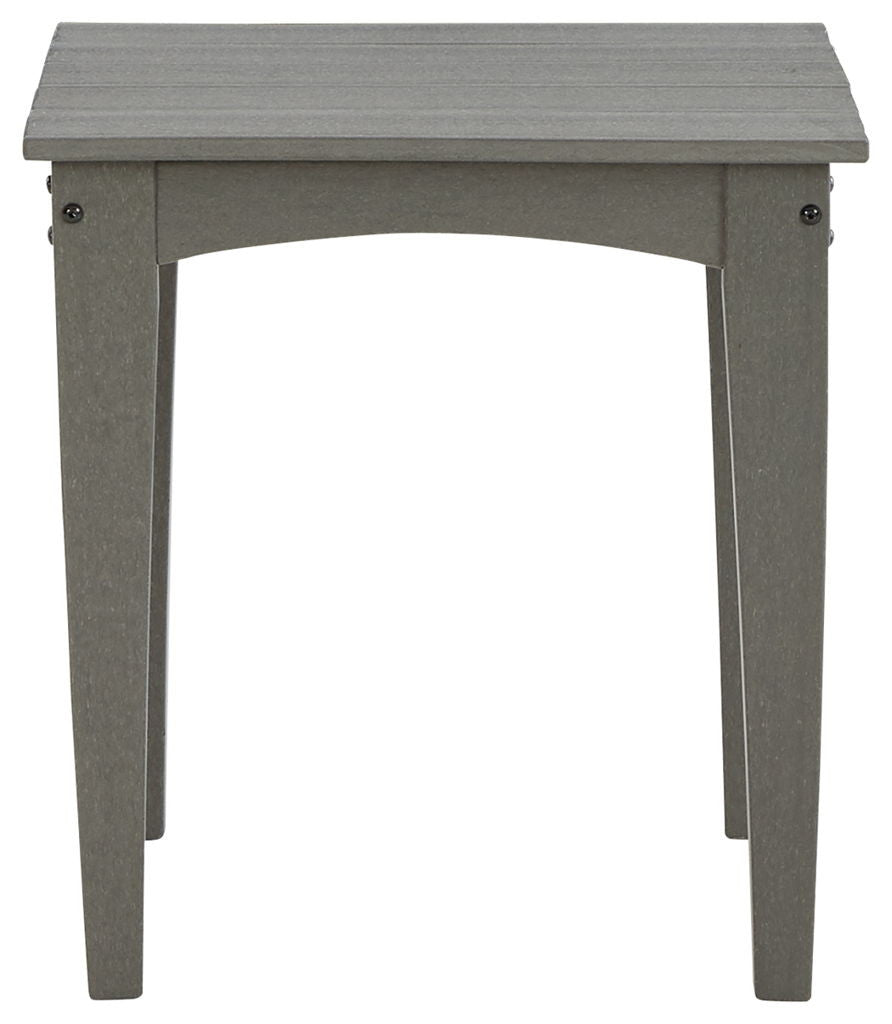 Visola - Square End Table - Gray