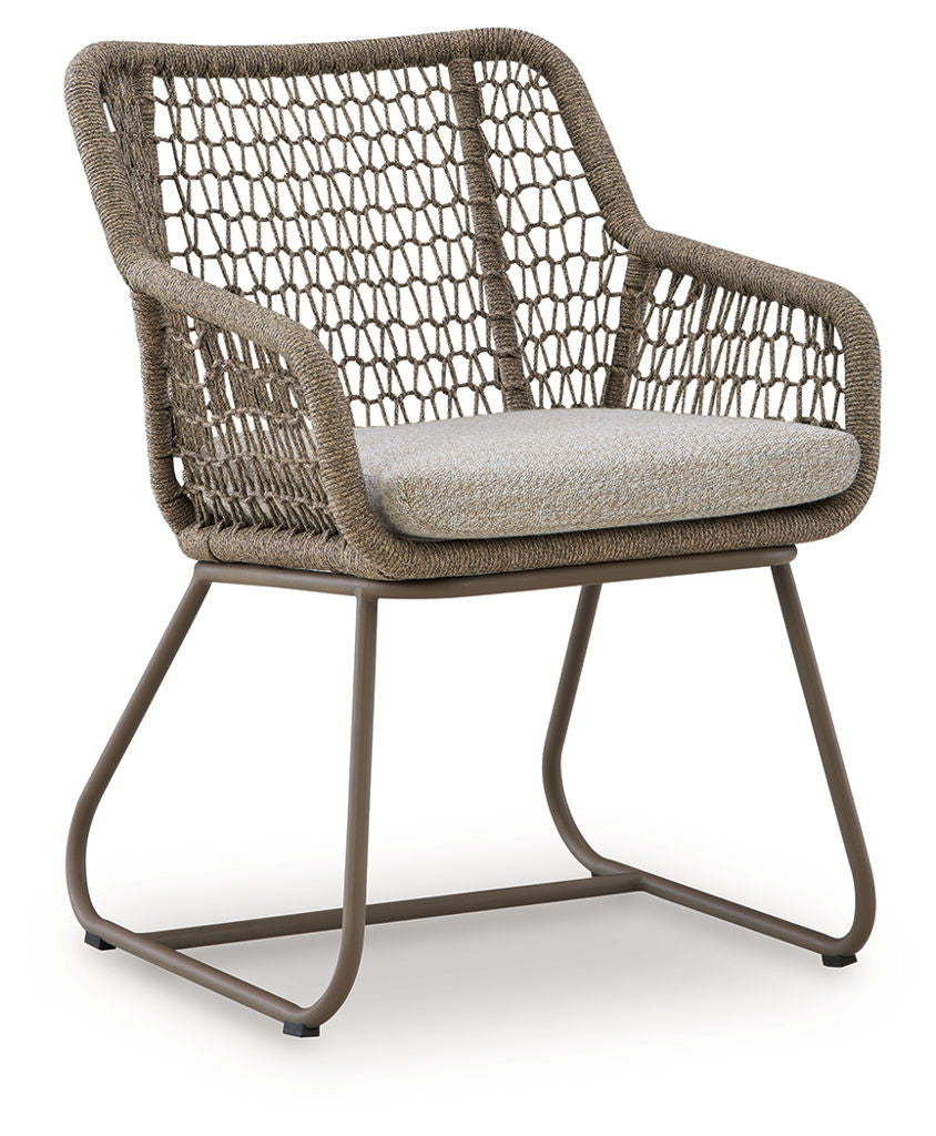 Majors Beach - Outdoor Table And 2 Chairs (Set of 3) - Beige