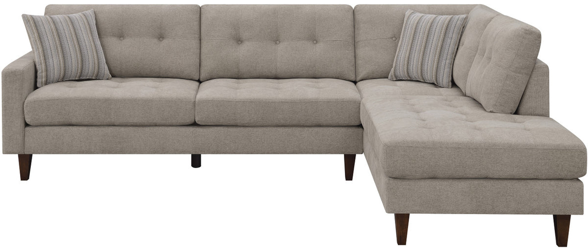 AGATA Neutral 109" Wide Reversible Sectional (RTA)