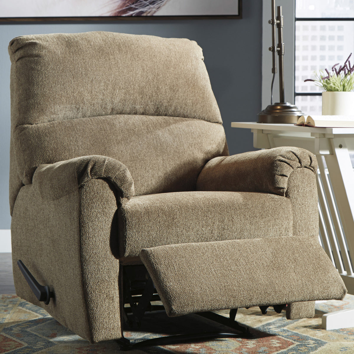 AKMAN Mocha 35" Wide x 41" Height Recliner