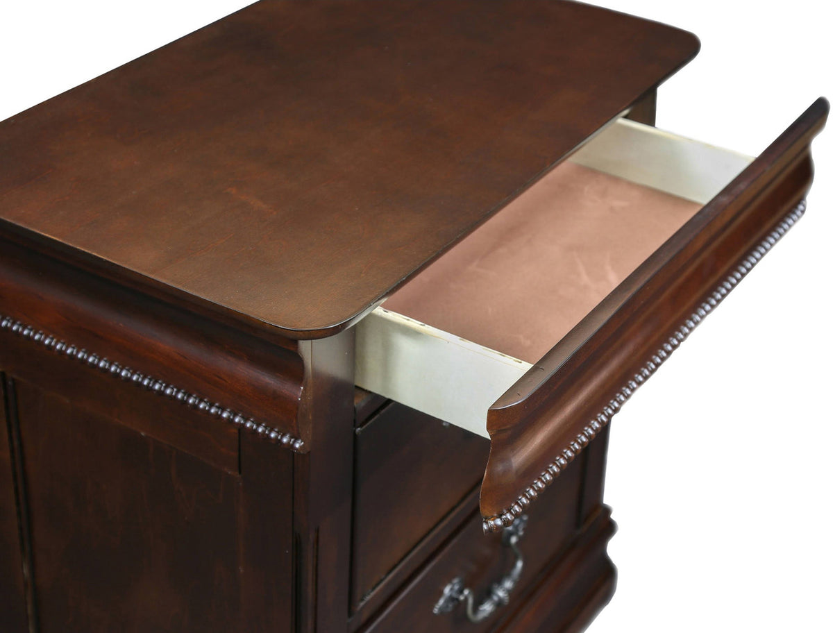 ALLONDRA Cherry Bedroom Set