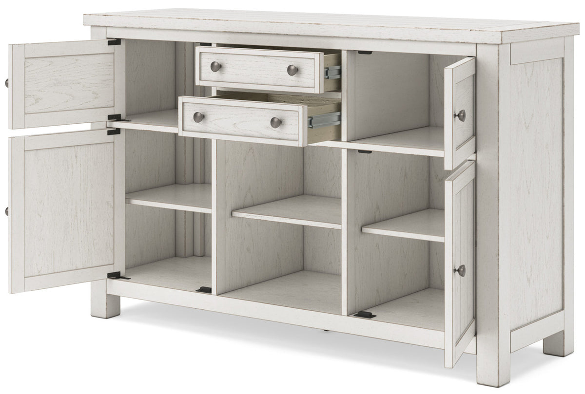 ALPINE White 56" Wide Server