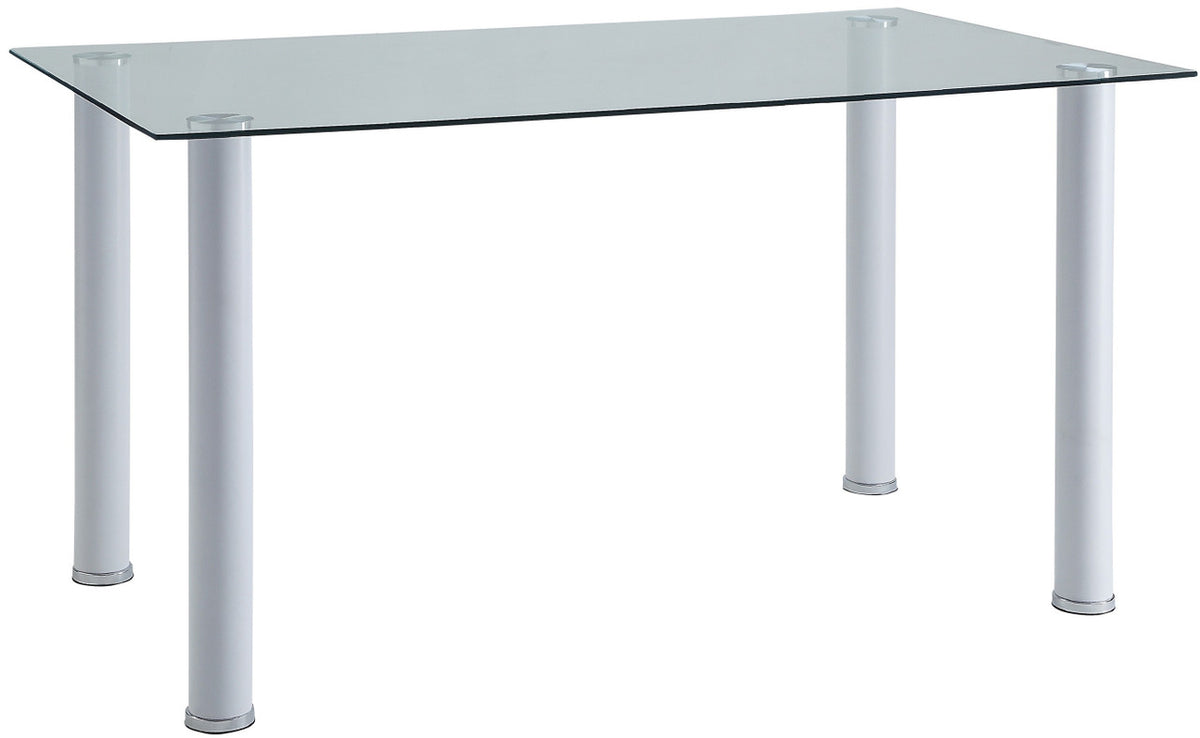 ANIKK White 55" Wide Dining Table