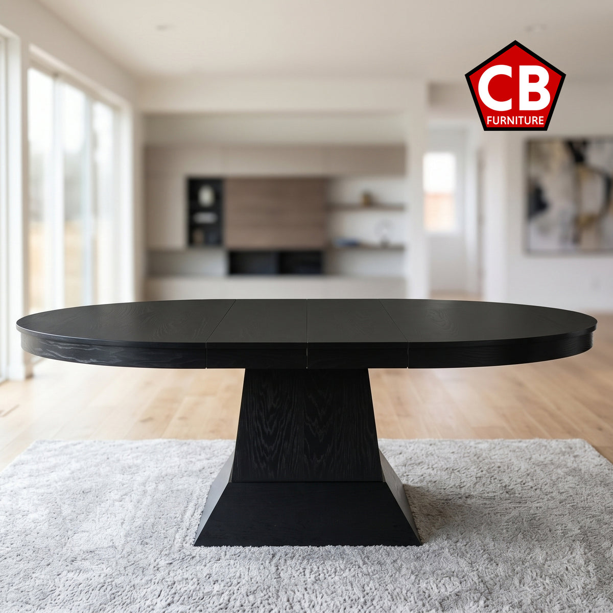 ARINN 84" x 60" Dining Table with Extensions