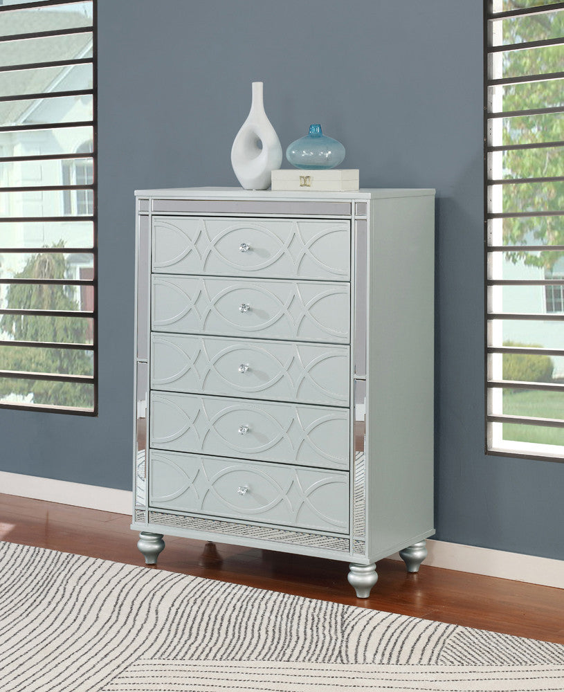 AZURA Silver 36" Wide Chest