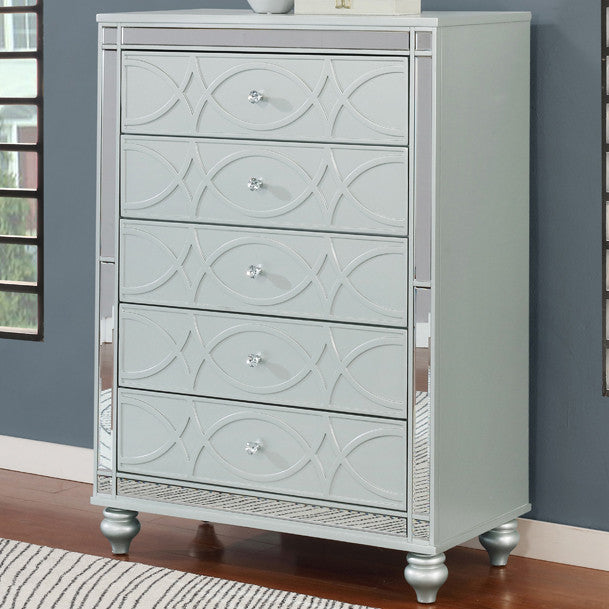 AZURA Silver 36" Wide Chest