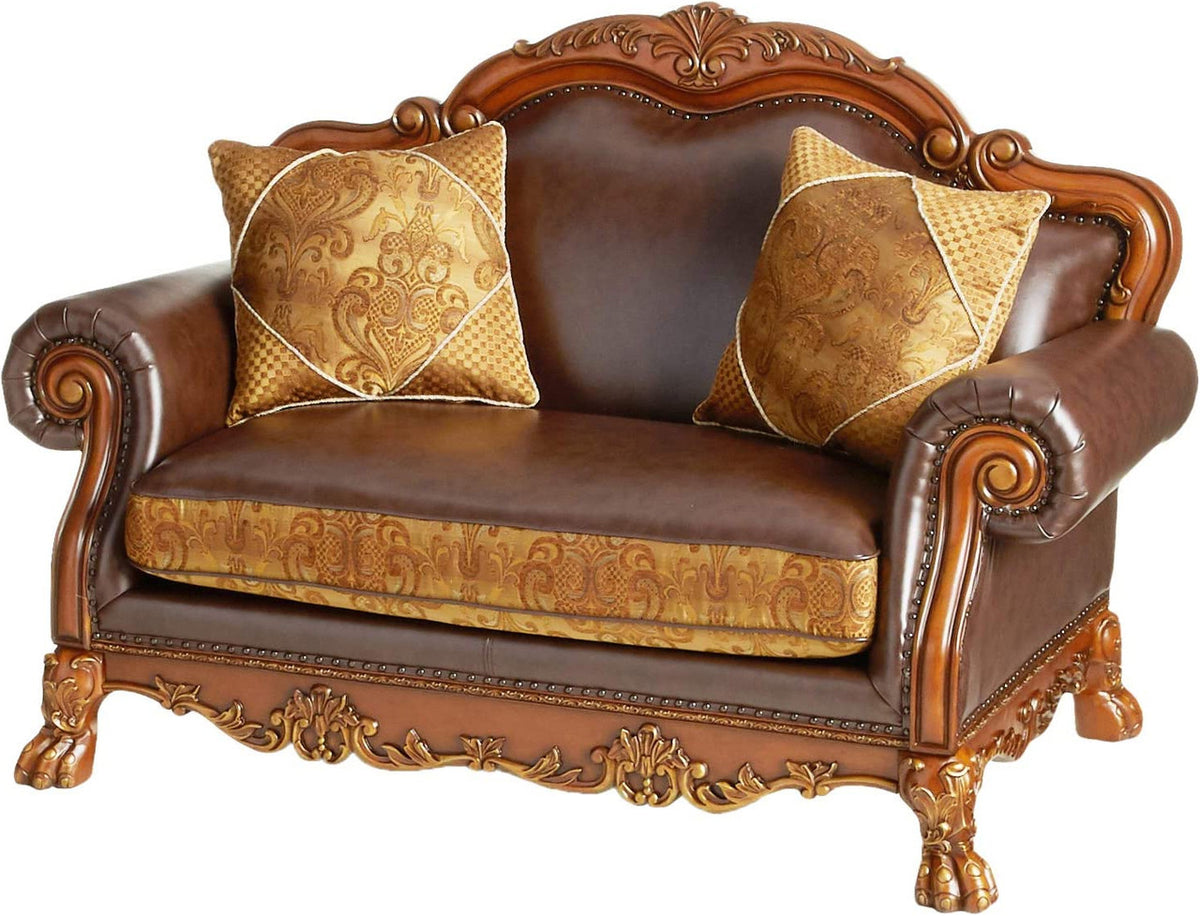 ACKERLEY Leather Sofa & Loveseat