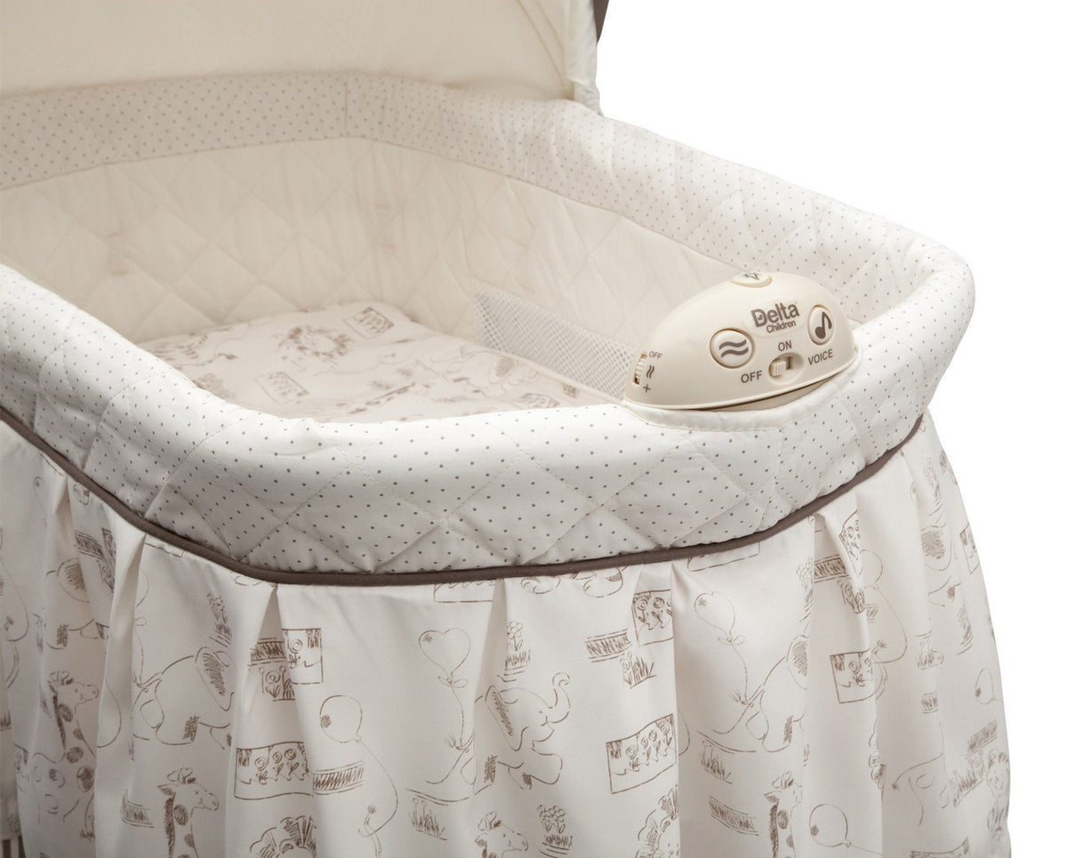 Agacia Rocking Jungle Bassinet