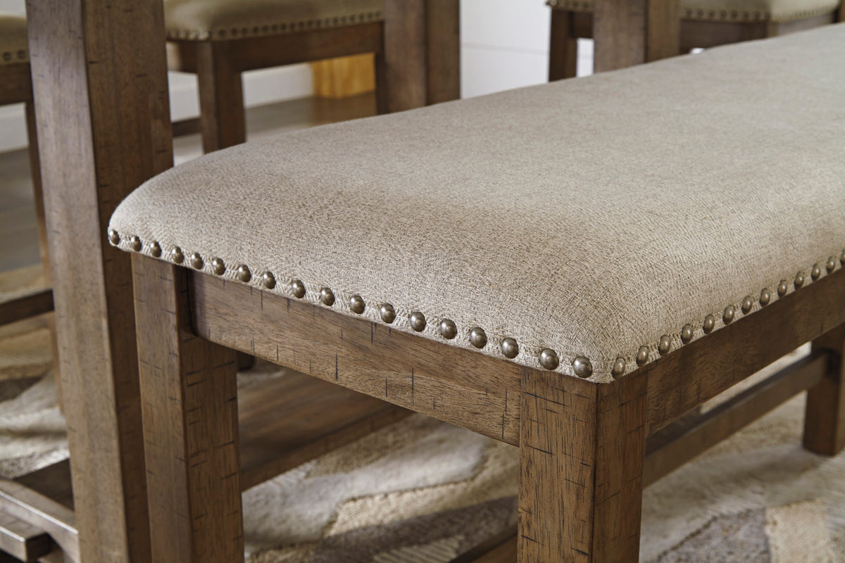 ALPINE 48" Wide Counter Height Bench