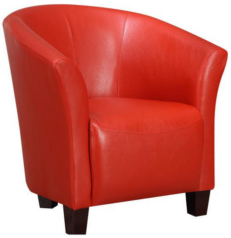 Anda Red Accent Chair